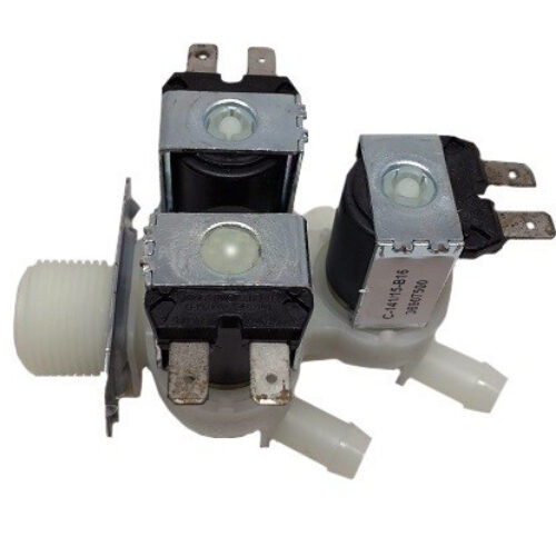 Electrovalva Mașină de spălat universala cu 3 iesiri 180° 3x15mm – Compatibil