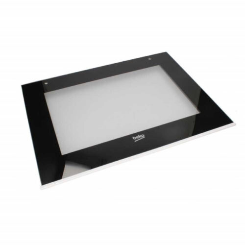 Geam exterior ușă cuptor, aragaz Beko – Original