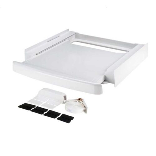 Kit suprapunere mașină de spălat & uscător universal Wpro cu sertar, 60×60 cm – Compatibil