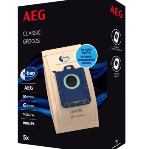 Sac s-bag aspirator AEG GR200S – Set 5 saci originali – Original
