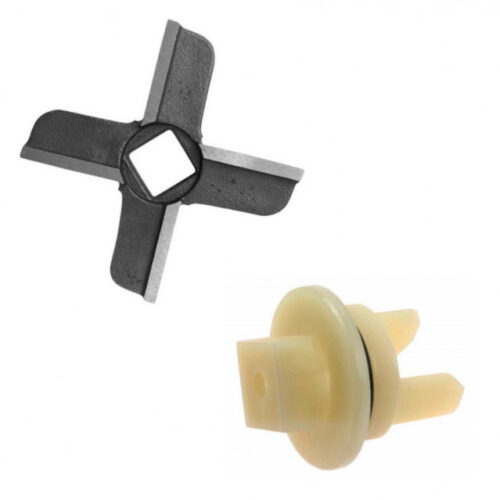 Set Cuțit + Cuplaj melc Mașină de tocat carne Bosch – Compatibil