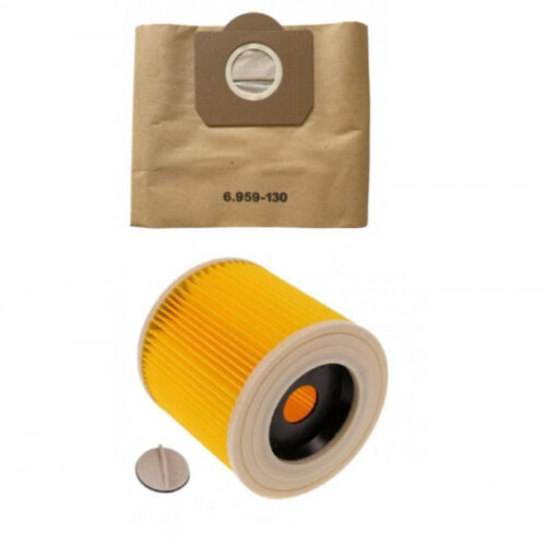 Set filtru si 10 saci aspirator Karcher – Compatibil
