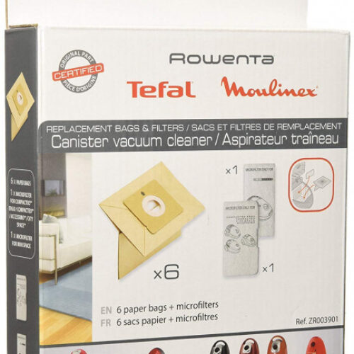 Set saci aspirator Rowenta, Tefal, Moulinex Originali 6 bucati – Original
